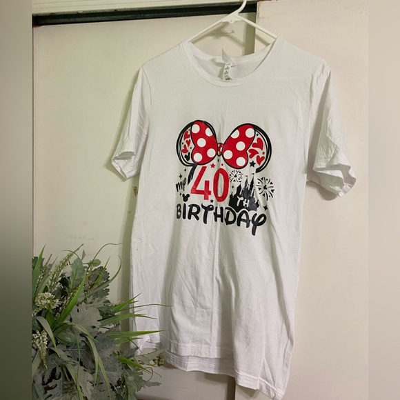 Tops - 40th Birthday Disney shirt